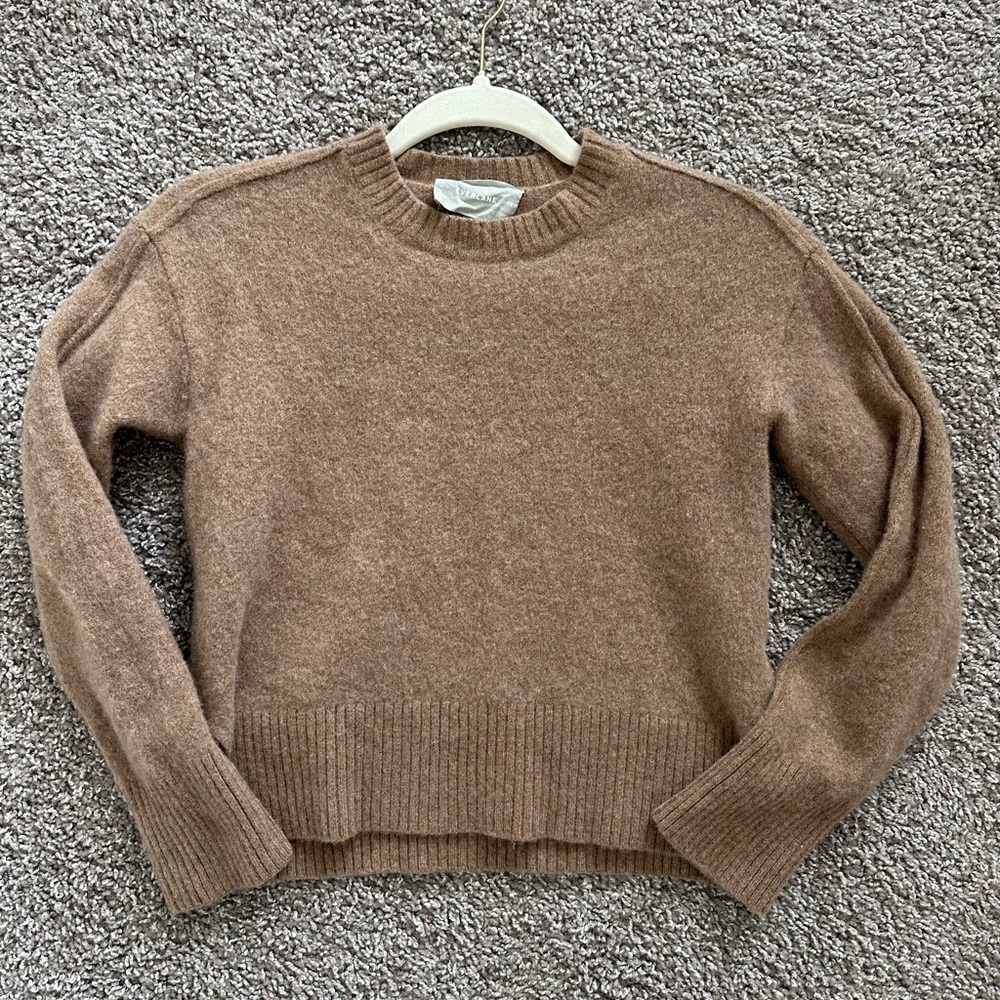 Everlane 100% Wool Sweater - Camel